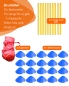 Preview: Mini hurdles Set of 10 with 50 cm poles & carrying bag
