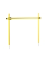 Preview: Hurdle set with slalom pole ø 25 mm, 100 cm