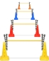 Preview: Ladder for setting up different hurdle heights