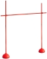 Preview: Round-foot hurdle set with poles ø 25 mm, 100 cm or 180 cm high