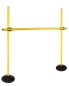 Preview: Disc foot hurdle set with poles ø 25 mm, 100 cm or 180 cm high