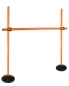Preview: Disc foot hurdle set with poles ø 25 mm, 100 cm or 180 cm high