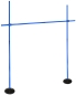 Preview: Disc foot hurdle set with poles ø 25 mm, 100 cm or 180 cm high