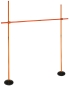 Preview: Disc foot hurdle set with poles ø 25 mm, 100 cm or 180 cm high