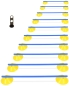 Preview: Mini hurdles set of 10 with carrying holder & 100 cm poles, troughs & poles in 4 colors