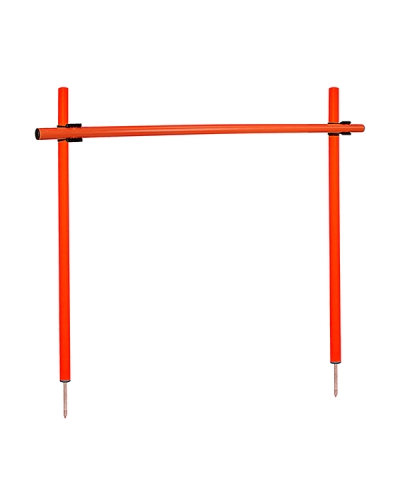 Hurdle set with slalom poles 100 cm, ø 32 mm