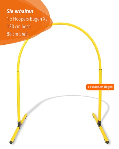 Hoopers-Bogen XL gelb