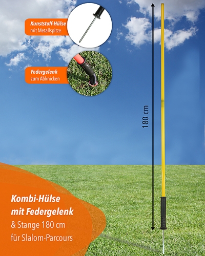 Kombi-Hülsen-Slalomset 180 cm