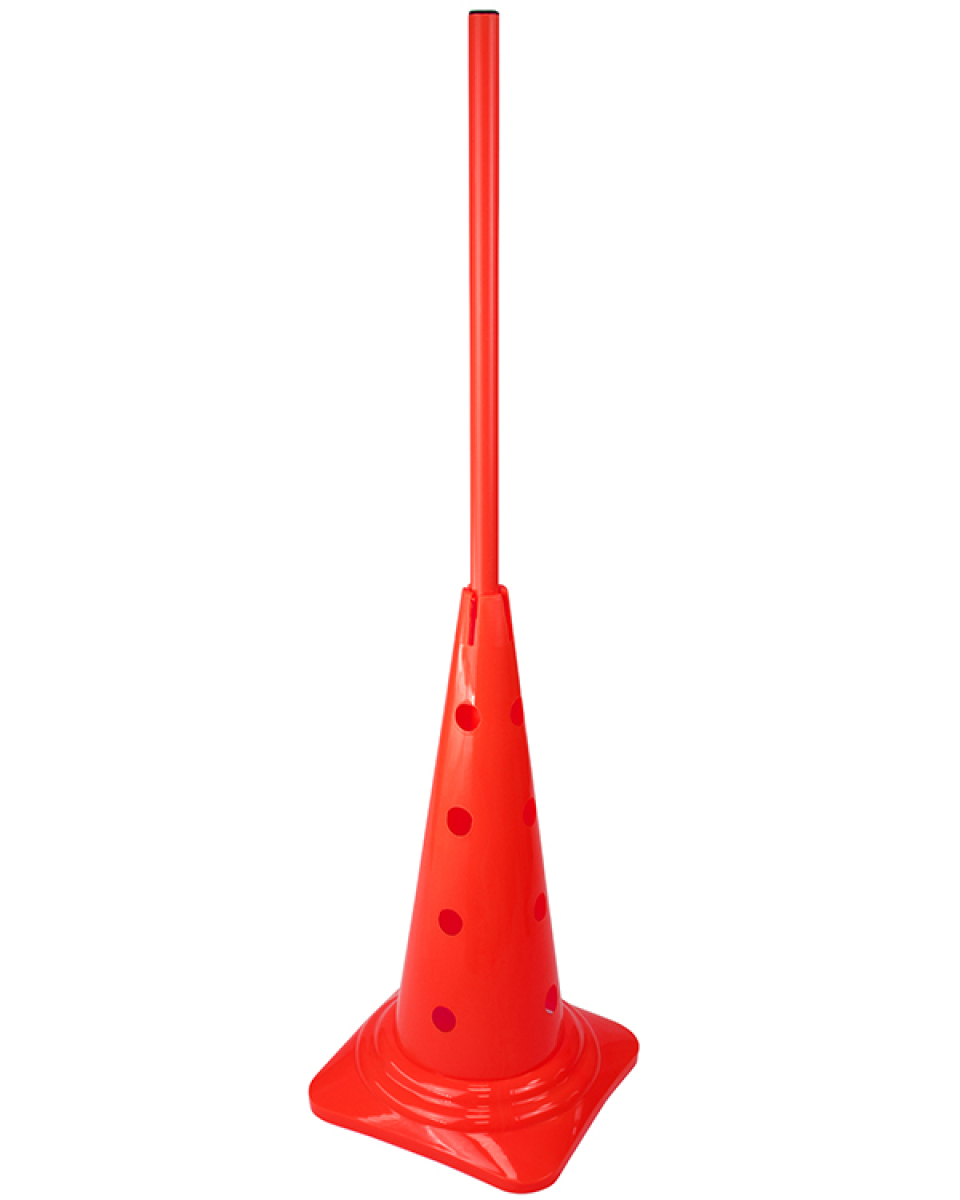 Hürdenset mit Kegel 50 & Stangen 100 cm