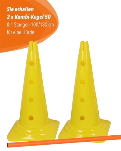 Kegelhürde 50 cm hoch