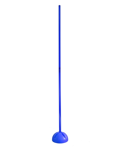 X-foot slalom set with pole 100 cm or 180 cm, 4 colors