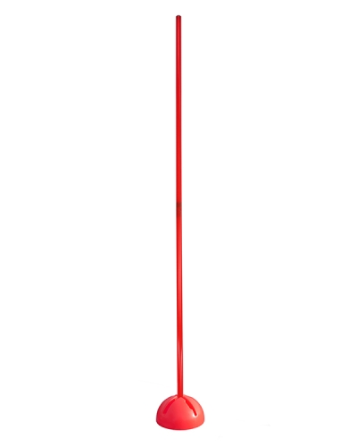 X-foot slalom set with pole 100 cm or 180 cm, 4 colors