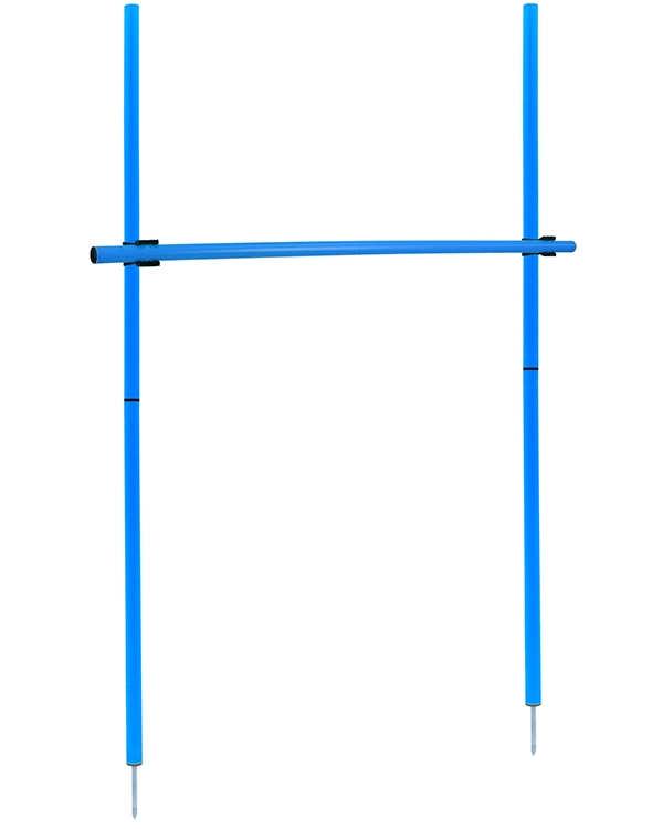 Hurdle set with slalom poles 180 cm, ø 32 mm