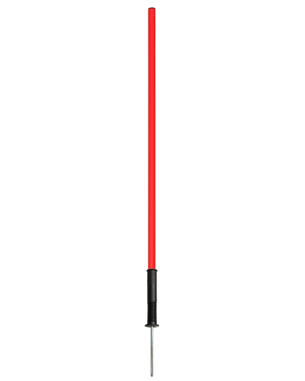 Sleeve slalom set with pole 100 cm or 180 cm, 4 colors
