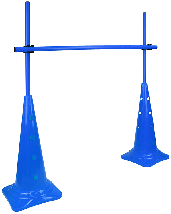 Hurdle set with cones 50 & poles 100 cm