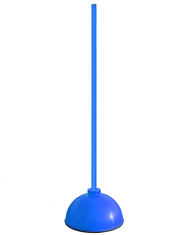 Round-foot slalom set with pole 100 cm or 180 cm, 4 colors