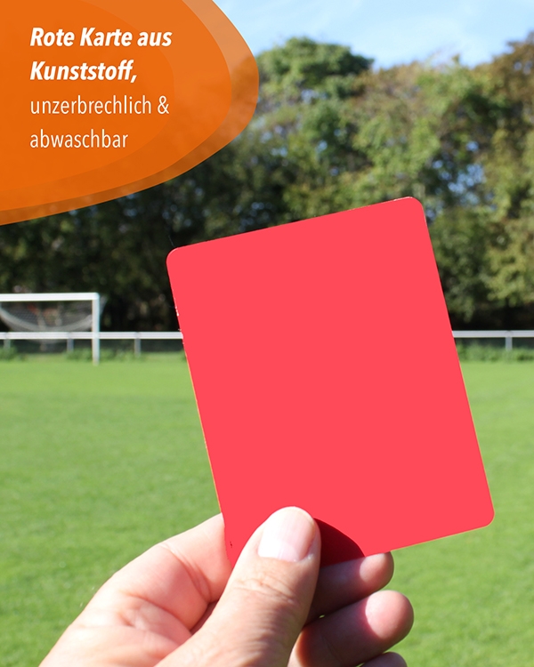 Trainer or referee set, 3-piece, with whistle & 2 cards