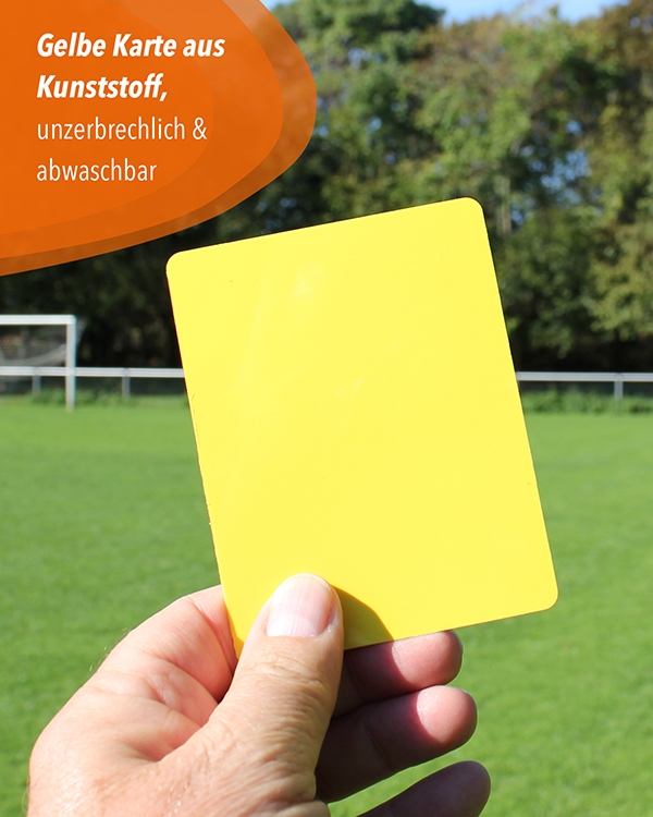 Trainer or referee set, 3-piece, with whistle & 2 cards