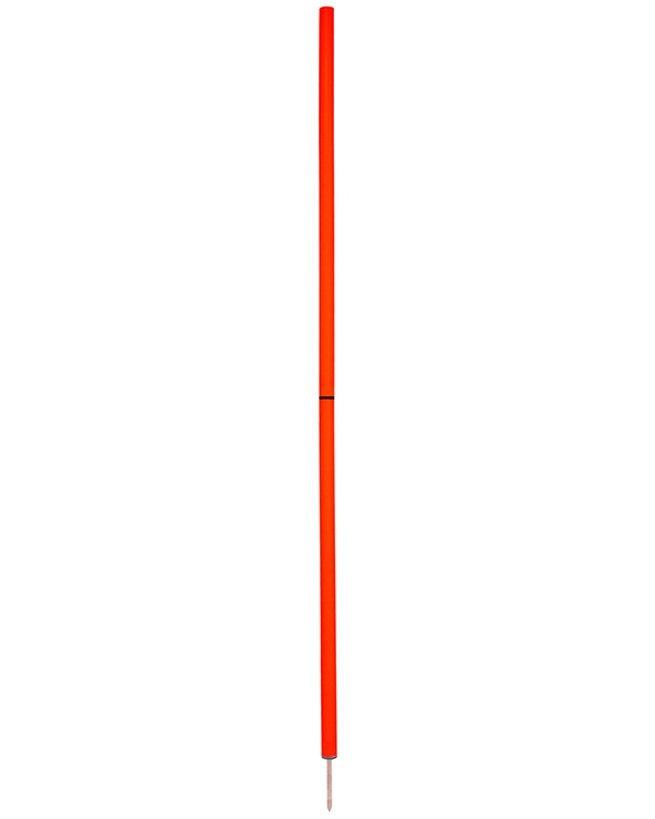 Slalom poles with metal spike, 100 cm, ø 32 mm, 3 colors