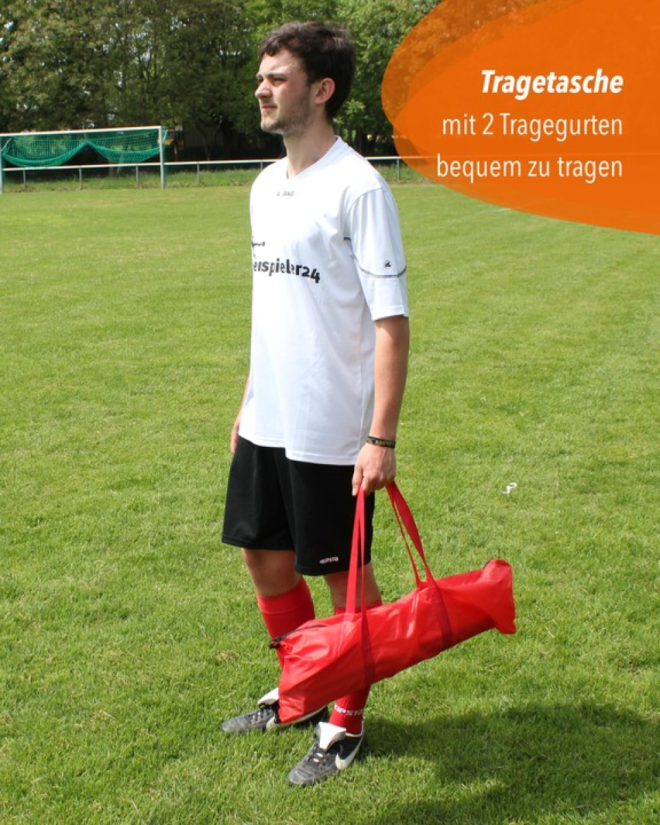 Tasche für Mini-​Hürden mit Stangen 50 cm (ohne Inhalt)