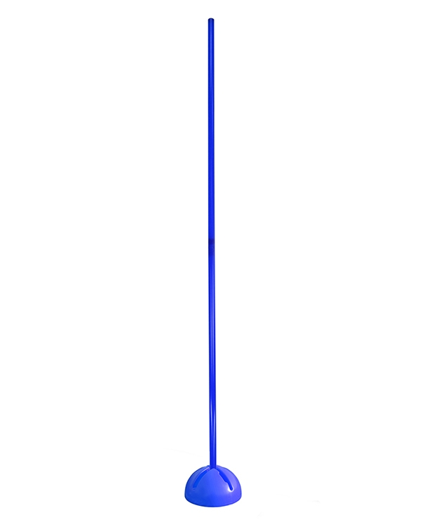 X-foot slalom set with pole 100 cm or 180 cm, 4 colors