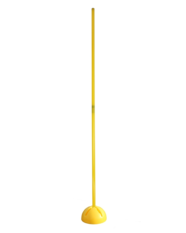 X-foot slalom set with pole 100 cm or 180 cm, 4 colors